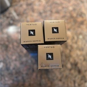 Nespresso bianco doppio pods